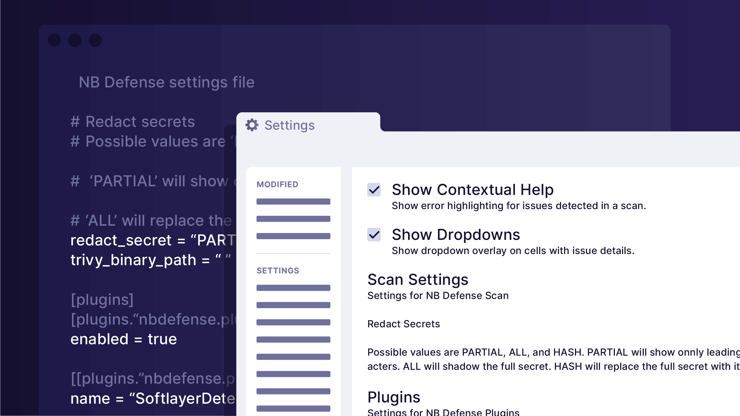 NB Defense-Key features-Customizable Scanning_