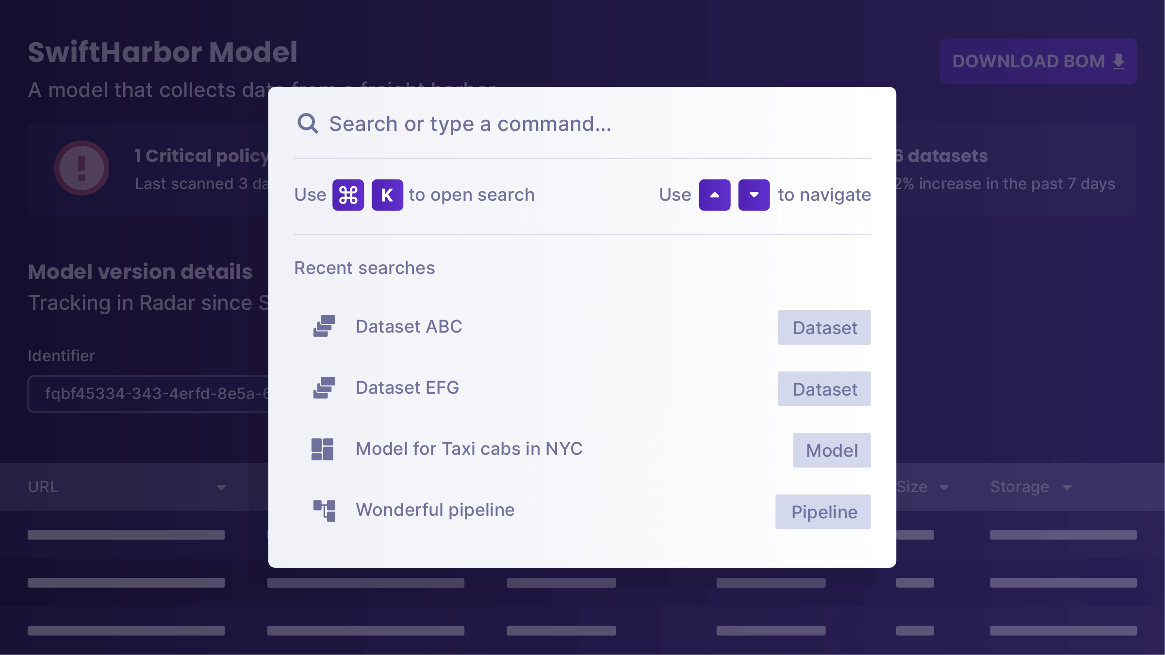 Radar-Key features-Exploration and Identification