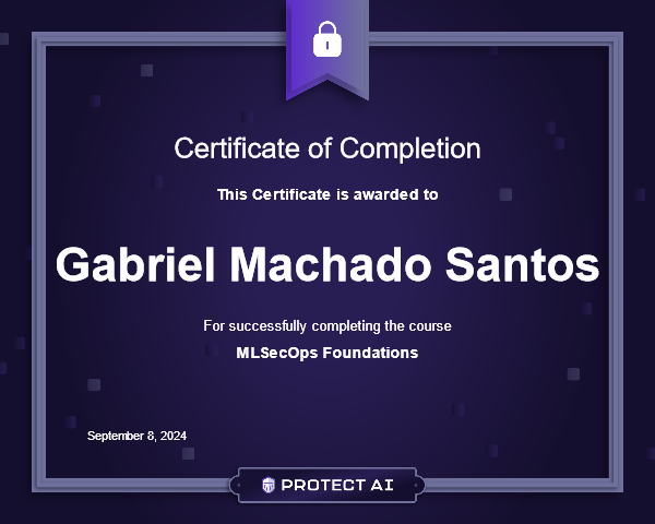 MLSecOps Foundations Certificate