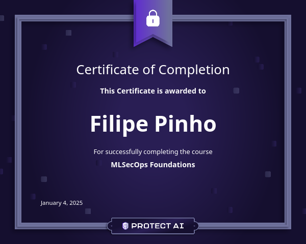 MLSecOps Foundations Certificate