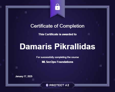 MLSecOps Foundations Certificate